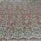 1 Yard Ethereal Beaded Corded Bridal Lace Fabric Embroidered on Premium Mesh 54"